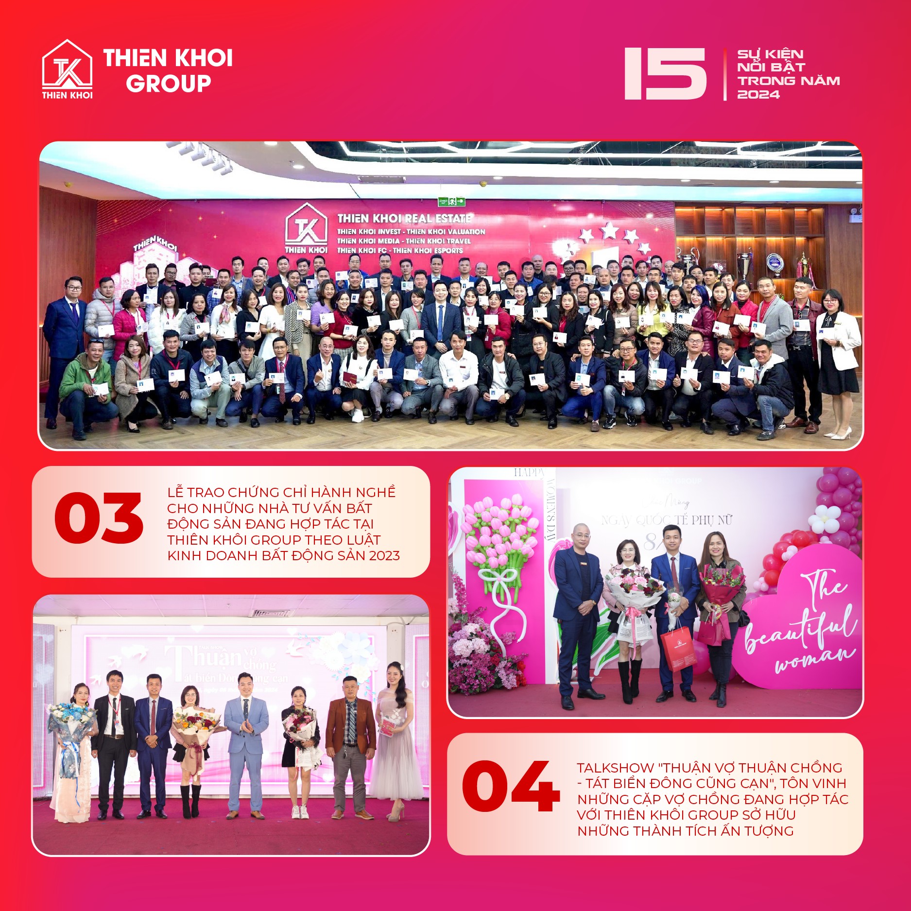 15 sự kiện nổi bật 2024 2